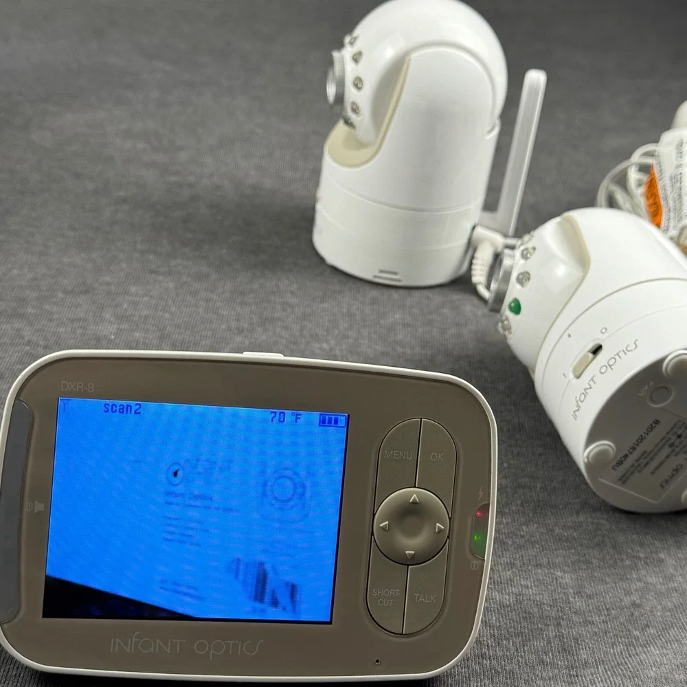 Infant Optics DXR 8 Video Baby Monitor Camera Parent‎ Unit White